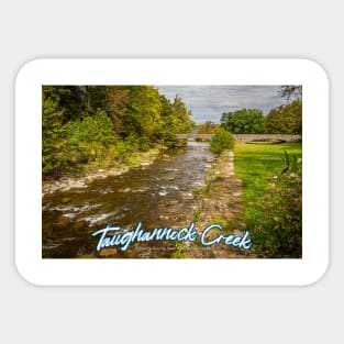 Taughannock Creek Tompkins County New York Sticker